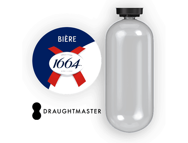 DRAUGHT MASTER 1664 BIERE KRONENBOURG Image