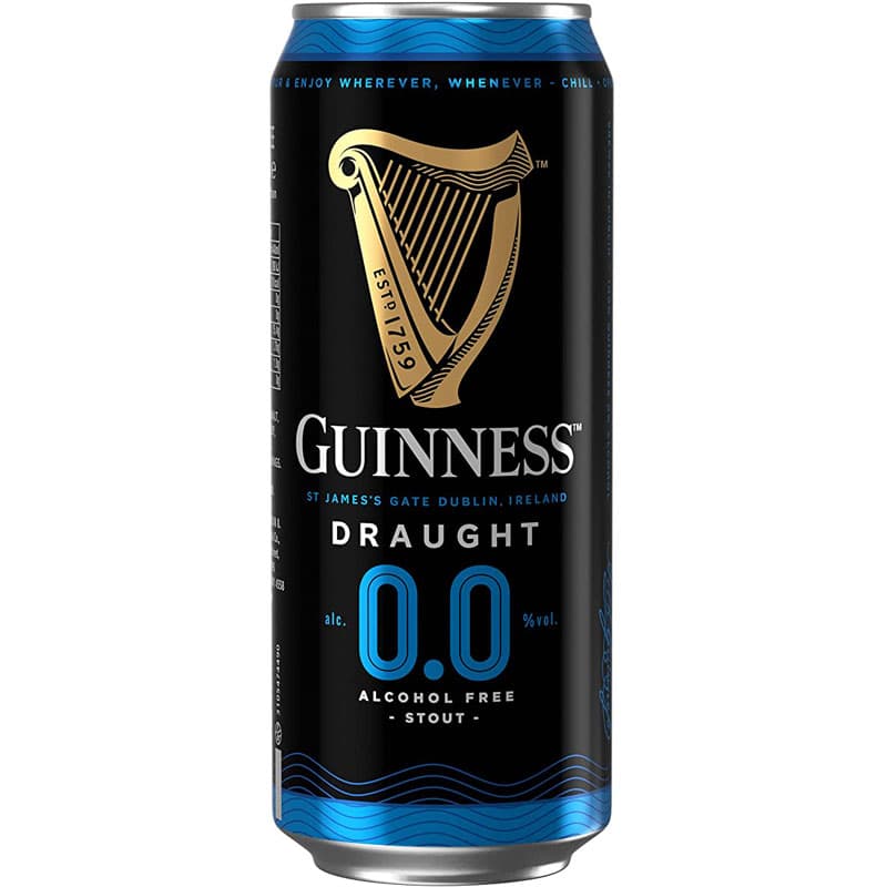 GUINNESS ZERO CANS 24 x 538ml Image