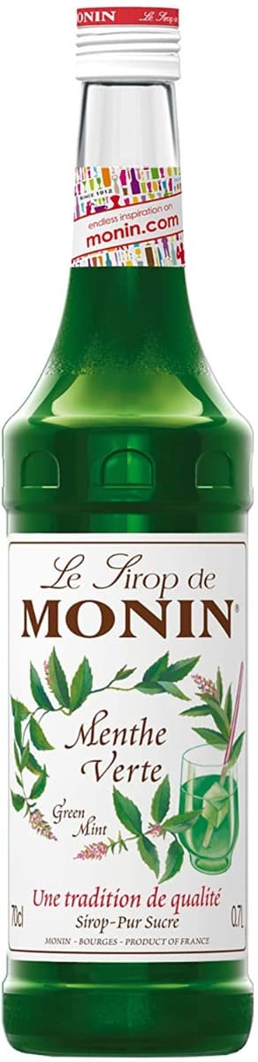 MONIN MENTHE VERTE (GREEN MINT) SYRUP Image