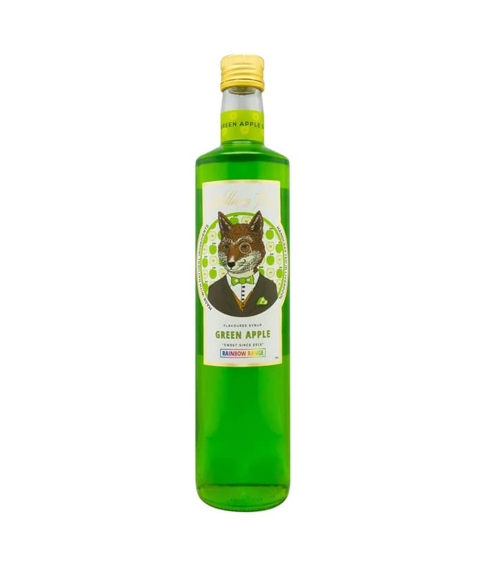 WILLIAM FOX GREEN APPLE RAINBOW SYRUP Image